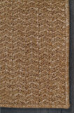 Jüt Tabanlı Hasır Dokuma Örme Bohem Halı Kilim