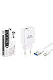 Subzero SG64 12W 2.4A Micro USB Ev Tipi Hızlı Şarj Aleti - Beyaz
