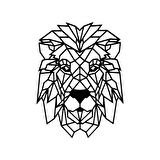 Aslan Metal Duvar Tablosu 36*46 CM