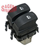 Sagem 500939 Cam Açma Düğmesi Clio III Ön Sol Beyaz Çiftli 8200214939