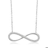 Gümüş Sonsuzluk Kadın Kolye
