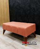 wi̇nflex çok amaçli dekorati̇f puf –(38 x 100cm) somon pembe renk