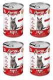 Energy Sığır Etli Yetişkin Yaş Konserve Kedi Maması 400 G - 4 Adet