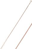 Gümüş rose 1,4 mm kalınlığında italyan yassı bileklik SGTL10096ROSE