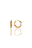 Gümüş rose  10 mm halka küpe Tragus Piercing Helix Kıkırdak Küpesi