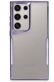 Newface Samsung Galaxy S24 Ultra Kılıf Boyi Silikon Kapak - Derin Mor
