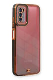 Newface Samsung Galaxy A03S Kılıf Liva Lens Silikon - Siyah