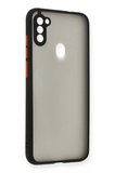 Newface Samsung Galaxy A11 Kılıf Montreal Silikon Kapak - Siyah