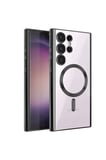 Newface Samsung Galaxy S24 Ultra Kılıf Kross Magneticsafe Kapak - Siyah