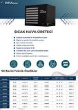 DTAGAS Doğalgazlı Sıcak Hava Üreteci 35KW