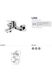 SH640 Tepe Duş Sistemi ve Luna Banyo Bataryası