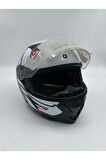 SHİRO - HUNTER MOTORAD - FULL FACE MOTOSİKLET KASKI XL