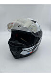 SHİRO - HUNTER MOTORAD - FULL FACE MOTOSİKLET KASKI XL