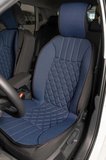 Peugeot 206 Oto Koltuk Minderi Ön 2'li Set Mavi Elegance Serisi ŞHN