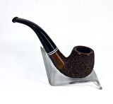 Şahin Sarı Yıldız Bent Apple 9mm Filtreli Akrilik Saplı Pipo Mod Pet-20