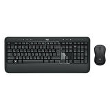 MK540 SİYAH Q KABLOSUZ KLAVYE+MOUSE SET