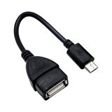 USB TO MICRO USB 14 CM OTG DATA KABLOSU