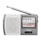 SONIVOX VS-R321 GRİ RENK CEP TİPİ ANALOG FM RADYO