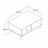 Lara Orta Sehpa Çam- SHP0202