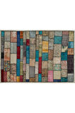 Özel Patchwork El Dokuma Halı 160 x 230 cm 5062