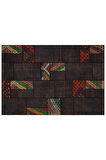 Işçilikteki Detayların Özenle Hazırlandığı Patchwork Halı 160x230 Cm - 6317