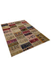 Modern Ve Özgün Patchwork Halı 230x160 Cm 6325