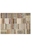Ihtişamlı Ve Rengarenk Patchwork Halı 230x160 Cm 6337