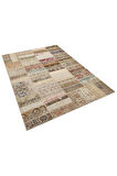Ihtişamlı Ve Rengarenk Patchwork Halı 230x160 Cm 6337