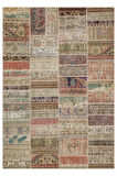 Çekici Ve Sıra Dışı Patchwork Halı 230x160 Cm 6352