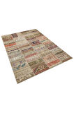 Çekici Ve Sıra Dışı Patchwork Halı 230x160 Cm 6352