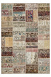 Sıcak Ve Huzurlu Atmosfer Sunan Patchwork Halı 230x160 Cm 6372