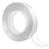 SN-14654 ÇİFT TARAFLI NANO TEKNOLOJİ SÜPER YAPIŞTIRICI ŞEFFAF BANT 1MM*3CM*2M