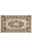Benzersiz Vintage Eskitme Halı 117x207 cm 10338