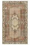 El Dokuma Vintage Eskitme Halı 120x201 cm 10341