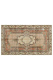 El Dokuma Vintage Eskitme Halı 120x201 cm 10341