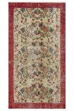 Benzersiz Vintage Eskitme Halı 111x206 cm 10345