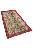Benzersiz Vintage Eskitme Halı 111x206 cm 10345