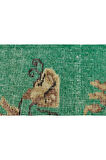 Benzersiz Vintage Eskitme Halı 114x203 cm 10347