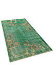 Benzersiz Vintage Eskitme Halı 114x203 cm 10347