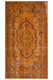El Yapımı  Vintage Eskitme Halı 149x263 cm 10367