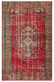 Benzersiz Vintage Eskitme Halı 161x255 cm 10375