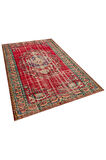 Benzersiz Vintage Eskitme Halı 161x255 cm 10375