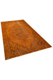 El Dokuma Vintage Eskitme Halı  176x300 cm 10397