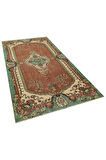 Vintage Eskitme El Dokuması Halı 151x272 cm 10402