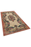 Eskitme El Dokuma Vintage Halı 148x260 cm 10427