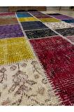 Modern Eşsiz Özel Patchwork Halı 116x186 cm 4001