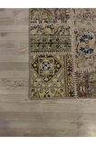 El Yapımı Patchwork Elegan Tasarım Halı 124x178 cm 4004