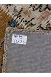 El Yapımı Patchwork Elegan Tasarım Halı 162x240 cm 4019