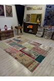 Patchwork Desenli El Yapımı Halı 161x231 cm 4038