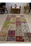 Eşsiz Klasik Gereçk Özel Patchwork Halı 160x233 cm 4041